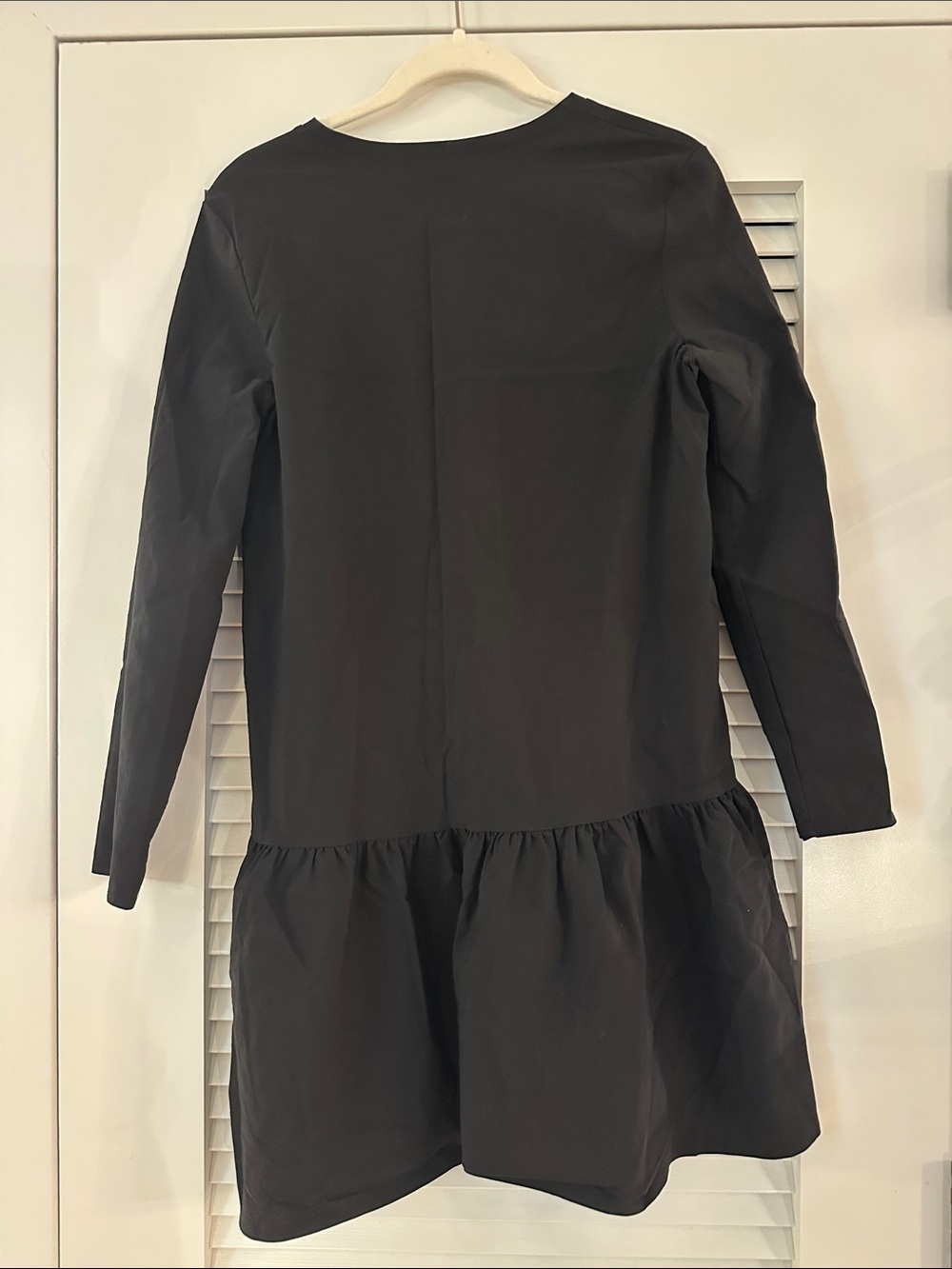Zara Black Long-Sleeve Mini Dress - Picture 3 of 3